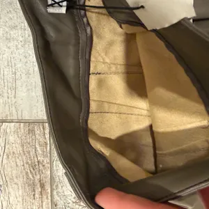 Zara Faux Leather Straight Leg Trousers thumbnail 5