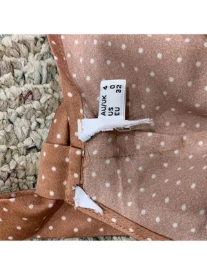 Princess Polly Polka Dot Open Back Top - Size 0 thumbnail 6