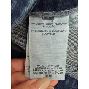 Levi's Classic Bootcut Jeans Women 16M Dark Wash Stretch Flattering Everyday Den thumbnail 6