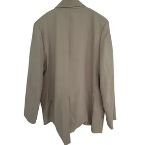 ZARA Oversized Tailored Single Breasted Taupe Blazer XL 16 18 thumbnail 11