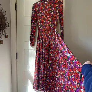 SOLD Heartland Crush Velvet MIDI Dress XS thumbnail 5