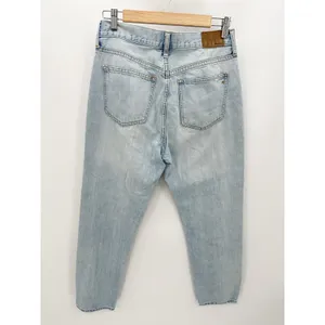 Madewell Perfect Summer Jean Light Wash Denim Mom Jeans Womens Size 29‎ HG14 thumbnail 2