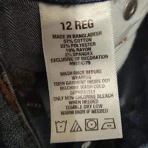 Aeropostale High Rise Mid-Wash Size 12 Jeans thumbnail 3