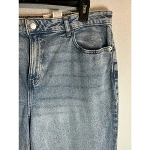 Time and Tru Women Medium Wash High-Rise Wide Leg Jeans NWT Size1 18. thumbnail 8