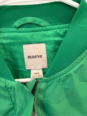 Anthropologie Maeve Ballon Sleeve Bomber thumbnail 2