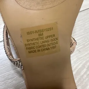 Steve Madden Issy-R rhinestone sandals clear vinyl mules block heels 8 y2k inspo thumbnail 7