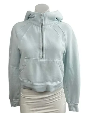 Lululemon Scuba Long Sleeve Activewear Crop Sweater Hoodie Sweatshirt Top Sz XS thumbnail 1