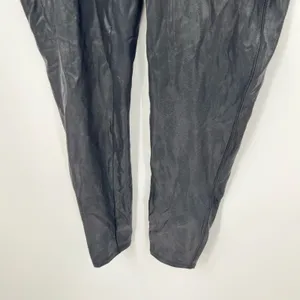 Spanx black leggings sleek & smoothing slimming basic neutral plus size 1X thumbnail 4