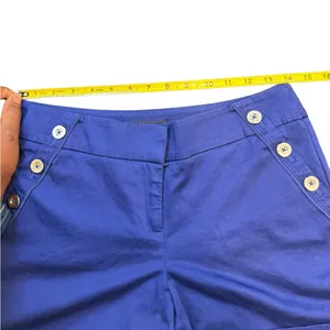 White House Black Market Blue Shorts Women’s Size 2 thumbnail 3