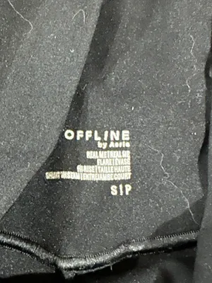 Bootcut low rise black leggings by petite small by Aerie thumbnail 4