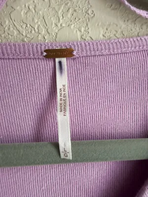 Free People Top Purple thumbnail 2