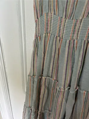 Rails Multicolor Striped‎ amellia cotton Midi Dress small sag harbour linen cott thumbnail 4