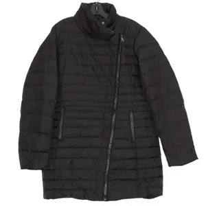 Via Spiga Coat Puffer Down Quilted Minimalist Streetwear Gorpcore‎ Black Large thumbnail 1