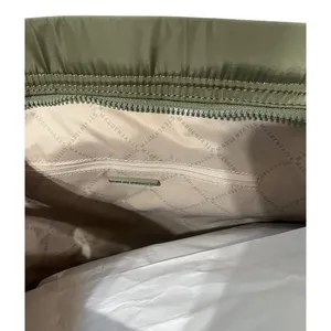 Steve Madden Olive Green Quilted Tote Bag Zip Pocket New with Tags‎ thumbnail 10