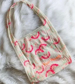 Free People Fabric Shopping Tote thumbnail 1