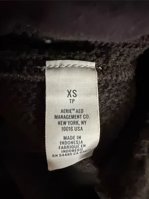 aerie Brown Sherpa Snap-Front Pullover thumbnail 6