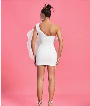 Flower White Dress thumbnail 2