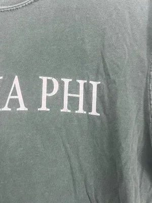 Comfort Colors Alpha Phi Shirt thumbnail 3