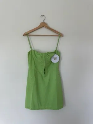 Princess Polly Alano Mini Dress Green thumbnail 5