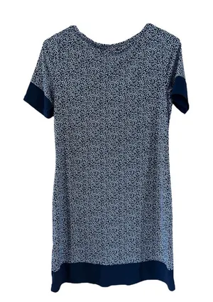 Michael Kors Blue and White Floral Dress XS thumbnail 1