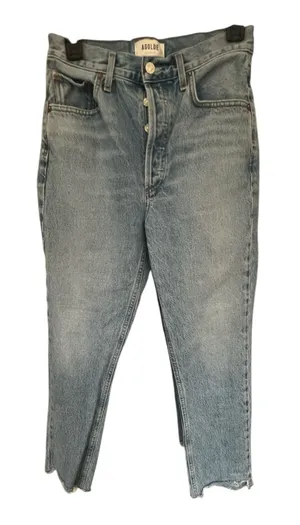 Agolde Light Blue Denim Jeans thumbnail 1