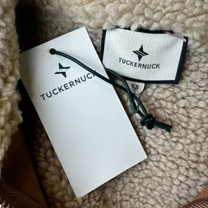 Tuckernuck Stella Faux Suede Tan Sherpa Pullover XS NWT | 70's‎ Retro Penny Lane thumbnail 5