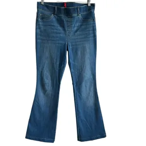 SPANX Flare Jeans Sz L shape EveryWear Vintage Indigo Pull On Stretch thumbnail 2