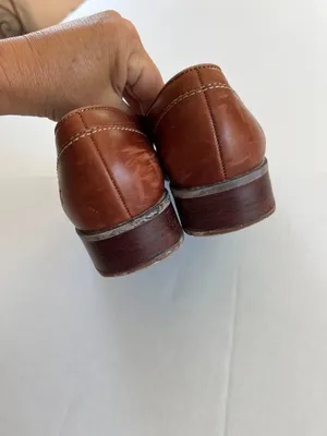 Timberland Womens Sz 9 SMART Brown Leather Shoes Slip On Loafer thumbnail 8