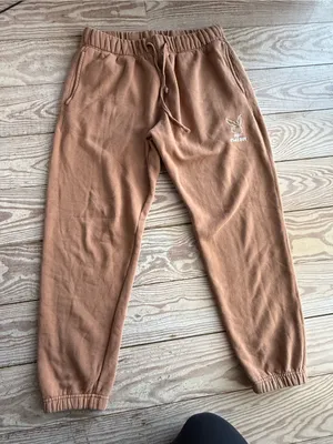 Playboy by PacSun Sweatpants size L - small hole in pic not poked all the way th thumbnail 1