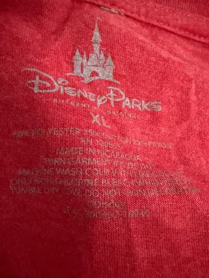 Disney Mickey & Minnie 'Very Merry Christmas Party' Ladies Red Tee thumbnail 4