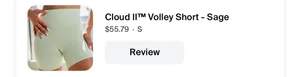 Vitality Cloud II Sage Green Volley Shorts thumbnail 3