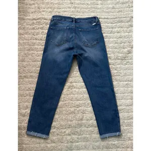 KanCan medium wash high-rise button fly cropped jeans Size 31 thumbnail 8