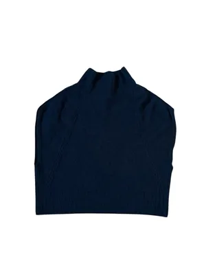 Pilcro Cashmere Mock-Neck Sweater Vest Quiet Luxury Minimalist City Preppy thumbnail 6