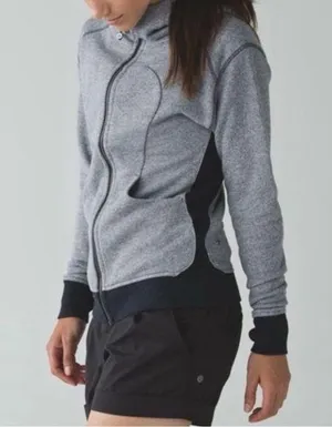 Lululemon Heather Gray On The Daily Hoodie 4 thumbnail 1