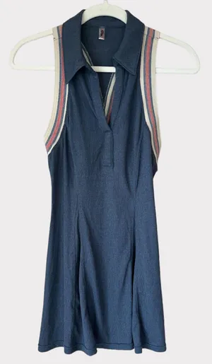 By Free People Activewear Pro Tip Dress Only Blue XS thumbnail 2