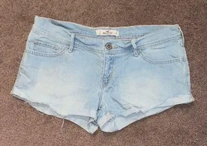 Light Wash Jean Shorts thumbnail 1