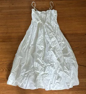 J Crew White Maxi Dress thumbnail 1