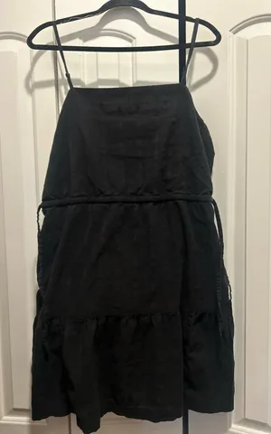 Gap 100% cotton dress with side ties thumbnail 1