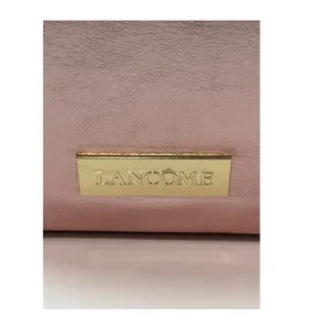 Lancôme Metallic Rose Gold Cosmetic Train Case | NWOT | Large Vanity Organizer thumbnail 2