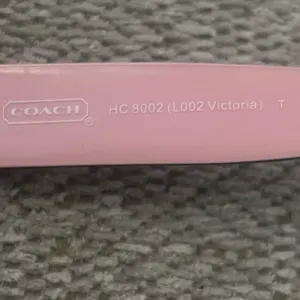 Coach Chic Black and Pink Sunglasses frames thumbnail 7