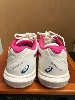 ASICS Women’s White & Pink Athletic Running Sneakers. Size: 6.5. thumbnail 6