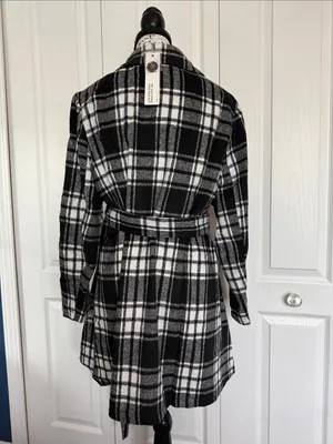 BloomChic Black and White Plaid Double thumbnail 3