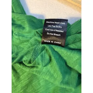 POL Women’s Green Scoop Neck Short Sleeve Shirt Size S (F25) thumbnail 8