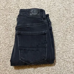 Black AE jeggings thumbnail 2