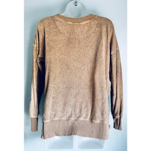 Aerie Chilled Out Sweater XS Sand Color Cottage Casual Fall Winter thumbnail 10