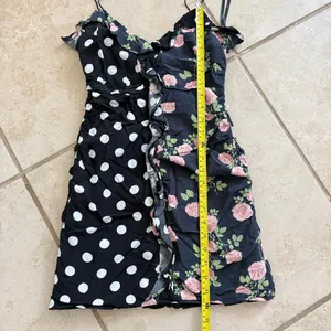 For Love & Lemons Mochi Shirred Mini Dress XS thumbnail 3