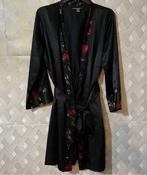 Megan Taylor intimates robe SZ M Black Size M thumbnail 1