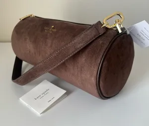 Kate Spade Roulette Suede Medium Shoulder Bag thumbnail 1