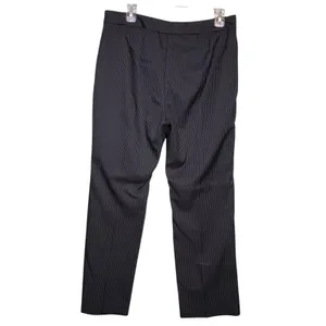 Le Suit Pants Womens 10P Petite Pinstripe Dress Career Office Workwear thumbnail 3