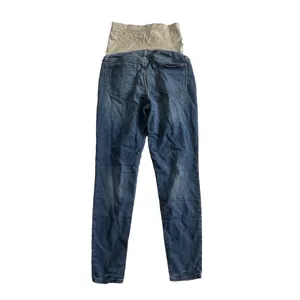 A Glow Maternity Skinny Jeans 8 Jegging Stretch Over The Belly Denim Pants thumbnail 2